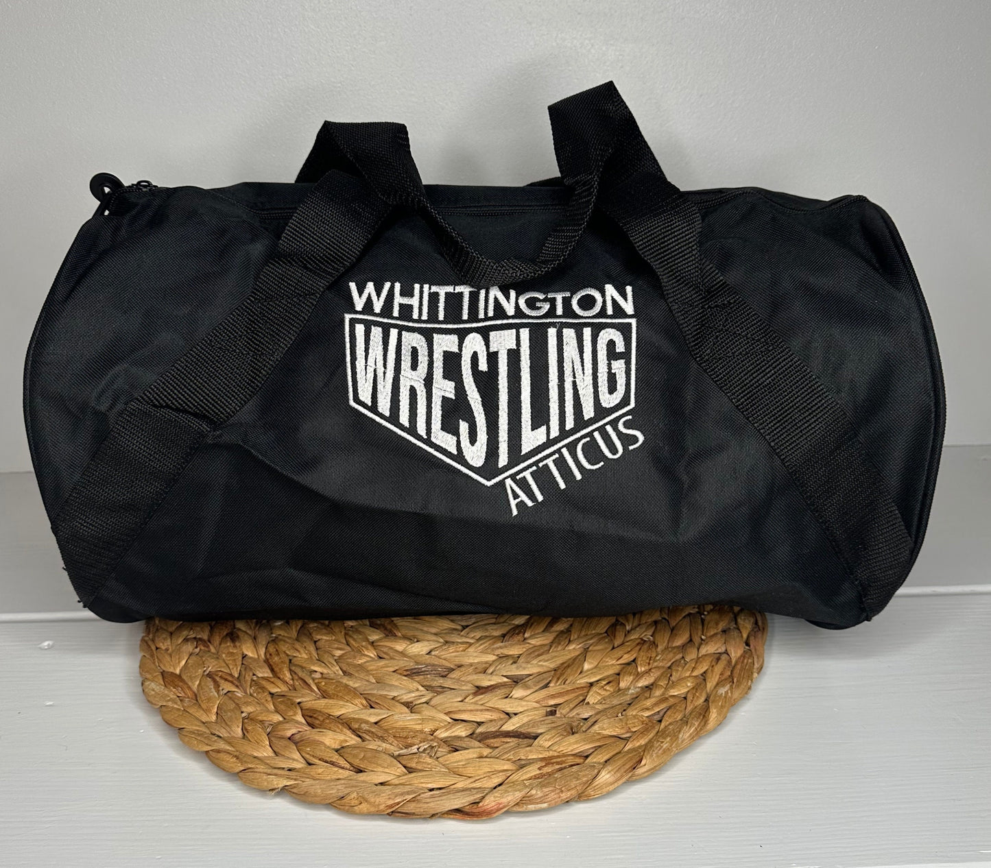 Personalized Wrestling Duffel Bag for Kids.• Embroidered Wrestler Gym Bag • Sport Duffel Bag • Sports Fan Gift • Overnight Weekender Bag