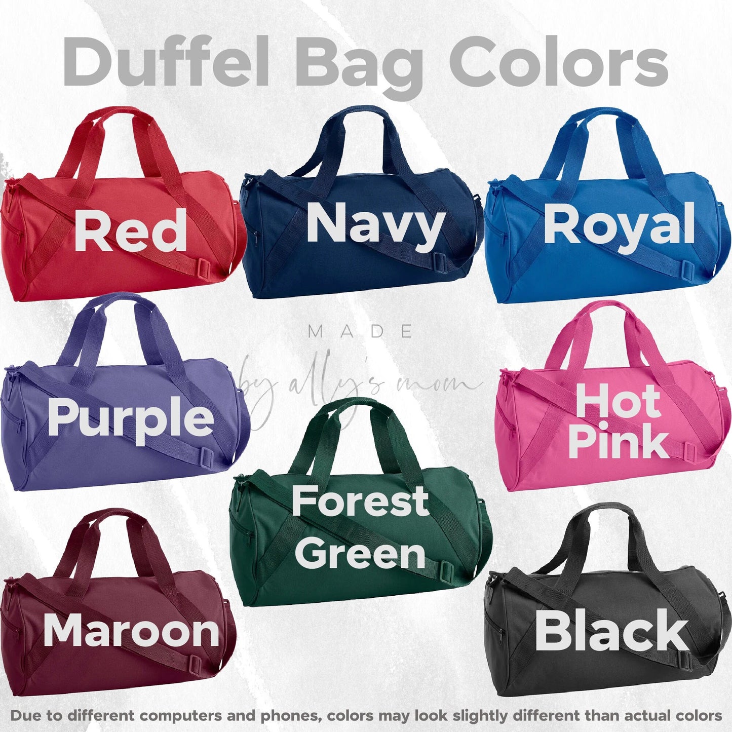 Personalized Wrestling Duffel Bag for Kids.• Embroidered Wrestler Gym Bag • Sport Duffel Bag • Sports Fan Gift • Overnight Weekender Bag