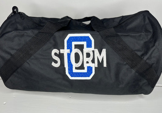 Personalized Athletics Duffel Bag • Embroidered with Name • Overnight Sleepover Bag • Gift Idea • Sport Duffel • Gym Carryall • Monogram